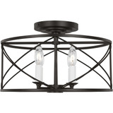 Beatrix 4 Light Semi Flush Mount 9 X 15 Inch Wide by Visual Comfort Studio - CF1134