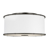 Aldric 2 Light Flush Mount 9 X 18.63 Inch Wide by Visual Comfort Studio - AF1182