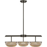 Hubbard 10W 3 LED Chandelier 8.5 Inch Tall and 30 Inch Wide by Savoy House - 1-1251-3