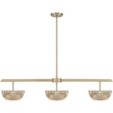 Hubbard 10W 3 LED Linear Chandelier 8.5 Inch X 44 Inch Wide by Savoy House - 1-1250-3