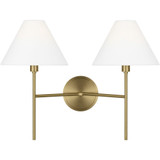 Ridgewood 2 Light Wall Sconce 14.25 X 19 Inch Wide by Visual Comfort Studio - CW1382