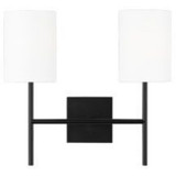 Key 2 Light Wall Sconce 14.88 Inch X 16 Inch Wide by Visual Comfort Studio - BW1012