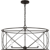 Beatrix 4 Light Outdoor ExtraLarge Lantern 30 Inch by Visual Comfort Studio - CC1624