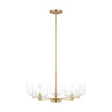 Lochdale 5 Light Chandelier 10.25 X 24 Inch Wide by Visual Comfort Studio - DJC1225