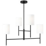Key 4 Light Chandelier 22 Inch Tall X 32 Inch Wide by Visual Comfort Studio - BC1024