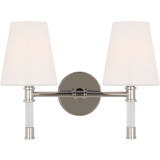 Hanover 2 Light Bath Vanity 11 Inch X 15 Inch Wide by Visual Comfort Studio - CV1052