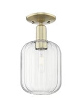 Preston 1 Light Semi Flush Mount 13.25 Inch X 6.75 Inch Wide by Innovations - 716-1C-G460-7_P