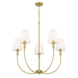 Mairbourne 5 Light Chandelier 32.5 Inch Tall and 34 Inch Wide by Millennium - 28905
