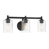 Ryehouse 3 Light Bath Vanity 8.25 Inch Tall X 23.75 Inch Wide by Millennium - 28703