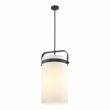 Pilaster 4 Light Stem Pendant 24.5 Inch Tall X 12 Inch Wide by Innovations - 413-4SL-G413-4S-12