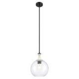 Astor 1 Light Stem Hung Rope Mini Pendant 13.75 Inch Tall by Innovations - 415-1SR-G12-10