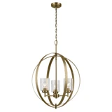 Winslow 3 Light Medium Round Chandelier by Kichler - 44034