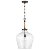 Boland 1 Light Medium Pendant by Austin Allen - 9F37B
