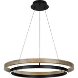 Grace 80.3W 1 LED Chandelier 3.8 X 35.8 Inch Wide by Visual Comfort Modern - 700GRC36