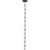Collier 12.3W 1 LED Remote Pendant 38.9 Inch Tall by Visual Comfort Modern - 700CLR36-R