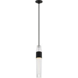 Lassell 7.2W 1 LED Port Alone Pendant 9.3 and 1.7 by Visual Comfort Modern - SLPD39827