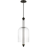 Cathedral 10.7W 1 LED Pendant 27 and 10 Inch Wide by Visual Comfort Modern - SLPD31527