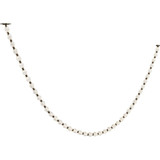 Collier 45.1W 1 LED Chandelier 143.9 X 2 Inch Wide by Visual Comfort Modern - 700CLR132-S