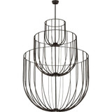 Sanchi 35W 4 LED 3 Tier Chandelier 66X48 Inch Wide by Visual Comfort Modern - SLCH32927