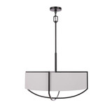 Banks 6 Light Pendant 18 Inch Tall and 24.5 Inch Wide by Craftmade - 62096