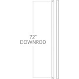 Universal Downrod 0.5 Inch Wide and 72 Inch Length by Generation - DR72