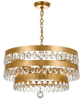 Perla 5 Light Medium Chandelier by Crystorama - 6106