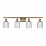 Bridal Veil 4 Light Art Deco Vanity Light by Innovations - 516-4W-G559-5