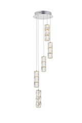 Polaris 45W 5 LED Light Mini Pendant by Elegant - 3500D5