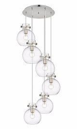 Newton Sphere 6 Light Large Pendant by Innovations - 116-410-1PS-G410-8