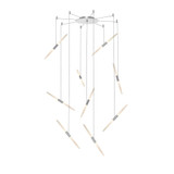 Ballet 369W 9 LED Swag Chandelier 3.25 X 21.25 Inch by Sonneman - 2893-J20