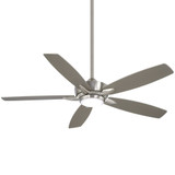 Kelvyn 5 Blade Ceiling Fan with Light Kit 52 Inches Wide by Minka Aire - F717L