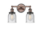 Bell 2 Light Vanity Light 16 Inch Wide by Innovations - 208BP-G5