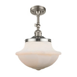 Oxford 1 Light 11.75 Inch Wide Semi Flush Mount by Innovations - 201F-G54