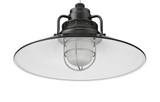 R Series 1 Light Stem Hung Railroad Shade 18 Inch Wide by Millennium - RRRS18