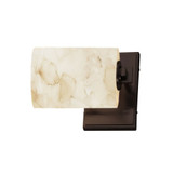 Alabaster Rocks Era 1 Light Cylinder Wall Sconce by Justice Design - ALR-8441-10