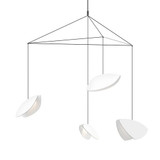 Papillons 4 LED Large Pendant 6.75 Inch Tall and 53.5 Inch Wide by Sonneman - 2904