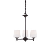 Darcy 3 Light Small Chandelier by Designers Fountain - 15006-3-3