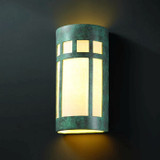 Ambiance 2 Light Big Prairie Window Open Wall Sconce by Justice Design - CER-7357
