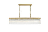 Harlow 6 Light Chandelier 9 Inch Tall and 8 Inch Wide by Elegant - 1070G49