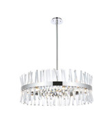 Serephina 16 Light Large Round Chandelier by Elegant - 6200D32