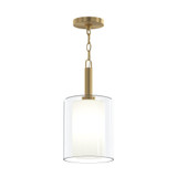 Mack 1 Light Island Pendant 16.25 Inch Tall and 8 Inch Wide by Progress - P500515