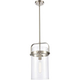Pilaster 1 Light Small Pendant 17.13 Inch Tall by Innovations - 413-1S-8