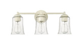 Abilene 3 Light Bath Vanity 9 Inch Tall and 21.75 Inch Wide by Millennium - 10103