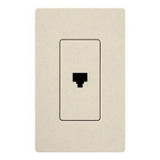Claro 4.6 Inch Phone Jack by Lutron - SC-PJ