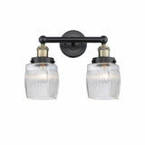 Colton 2 Light Industrial Vanity Light by Innovations - 616-2W-COL