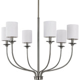 Bonita 6 Light Large Chandelier by Progress - P400227