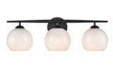 Kimorra 3 Light Bath Vanity 7.88 Inch Tall X 23.88 Inch Wide by Millennium - 18103