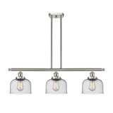 Bell 100W 3 LED Stem hung Island 11 Inch Tall X 36 Inch Wide by Innovations - 916-3I-G7-LED