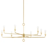 Orson 8 Light Oversized Chandelier by Troy - F9542