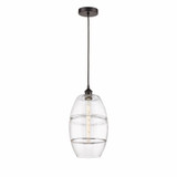 Vaz 1 Light Small Cord Hung Pendant 18.5 Inch Tall by Innovations - 616-1P-G557-10